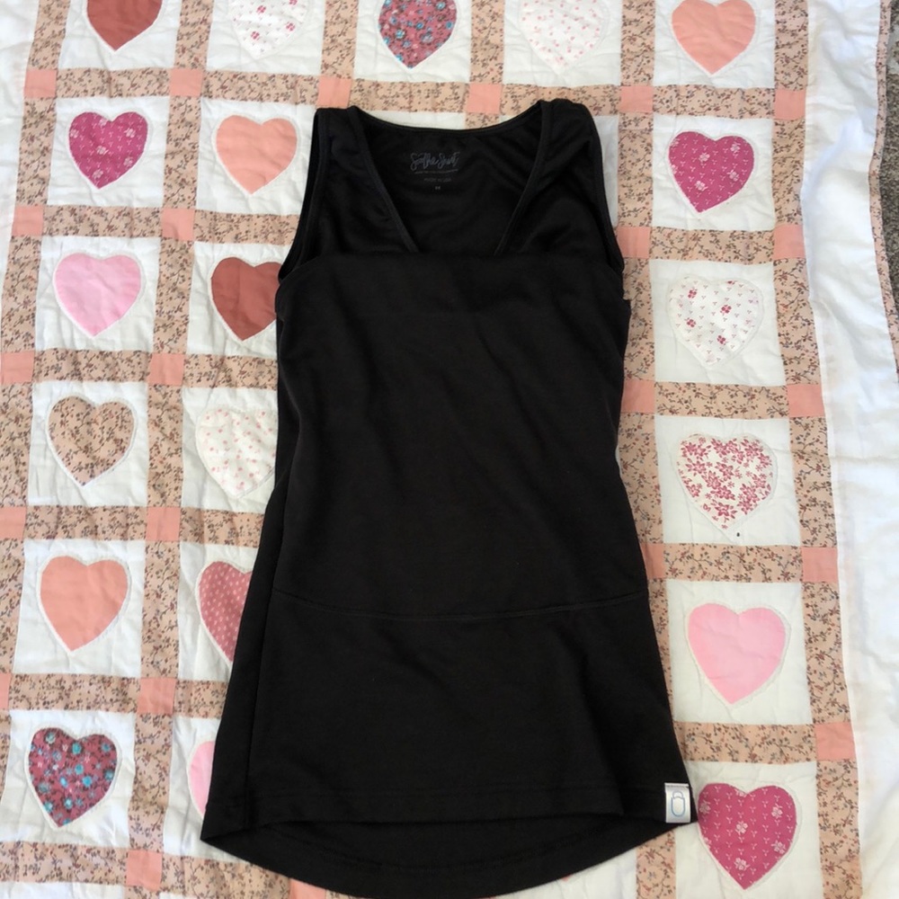 Soothe Shirt Nursing, baby wearing tank top